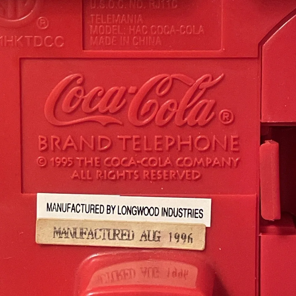 Vintage ‎ 1995 Coca Cola Coke 12
